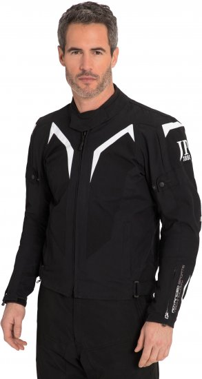 JP1880 3D Mesh Insert Motorcycle Jacket Black - Motorcykelkläder i stora storlekar för män - Motorcykelkläder i stora storlekar för män