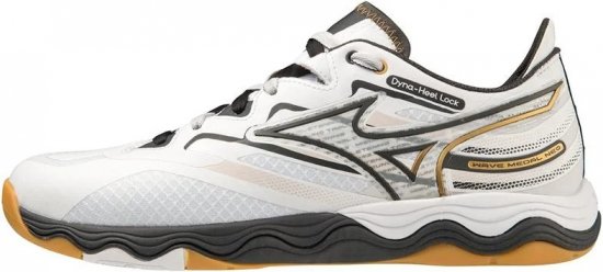 Mizuno 81GA232502 Sneakers White/Black/Gold - Herrskor 40-52 - 