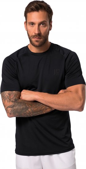 JP1880 QuickDry Side Prints Tennis T-Shirt Dark Navy - Träningskläder & friluft - Träningskläder till herr i stora storlekar