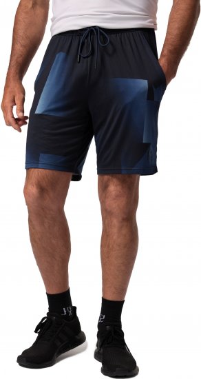 JP1880 FLEXNAMIC® GeoMotion Tennis Shorts Dark Blue - Träningskläder & friluft - Träningskläder till herr i stora storlekar