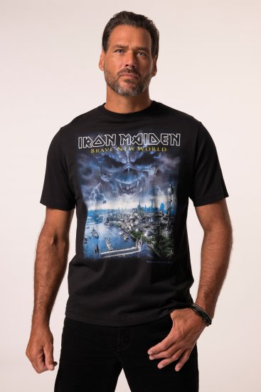 JP1880 Iron Maiden Brave New World T-Shirt Black - T-shirts - Stora T-shirts - 2XL-14XL