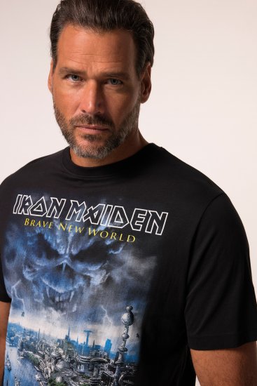 JP1880 Iron Maiden Brave New World T-Shirt Black - T-shirts - Stora T-shirts - 2XL-14XL