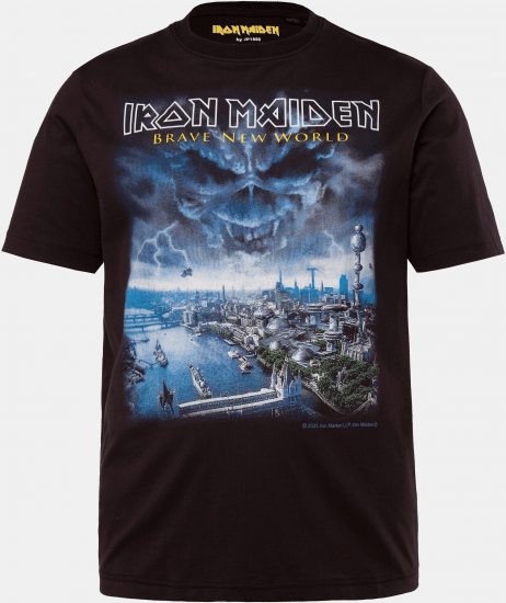 JP1880 Iron Maiden Brave New World T-Shirt Black - T-shirts - Stora T-shirts - 2XL-14XL