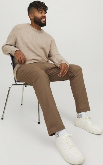 Jack & Jones Marco Dave Chinos Brown - Jeans & byxor - Stora Jeans och Stora Byxor