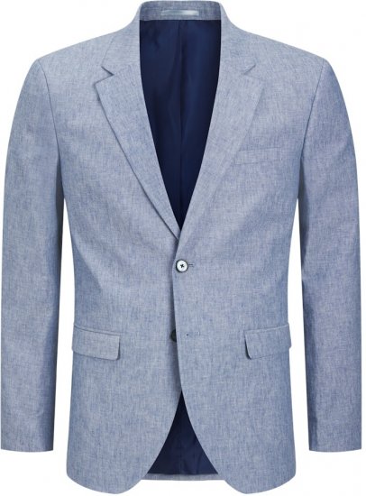 Jack & Jones Riviera Blazer Nautical Blue - Kostymer och kavajer - Kostymer i stora storlekar
