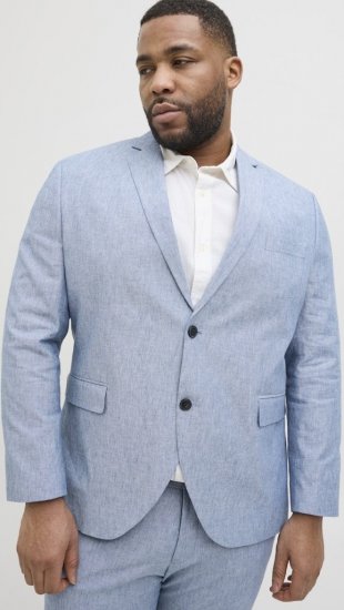Jack & Jones Riviera Blazer Nautical Blue - Kostymer och kavajer - Kostymer i stora storlekar