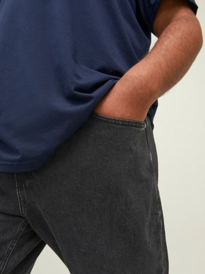 Jack & Jones MIKE ORIGINAL NA 823 Pants Grey Denim - Jeans & byxor - Stora Jeans och Stora Byxor