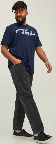 Jack & Jones MIKE ORIGINAL NA 823 Pants Grey Denim - Jeans & byxor - Stora Jeans och Stora Byxor