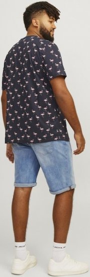 Jack & Jones Rick Original Shorts Blue Denim - Shorts - Stora shorts W40-W60