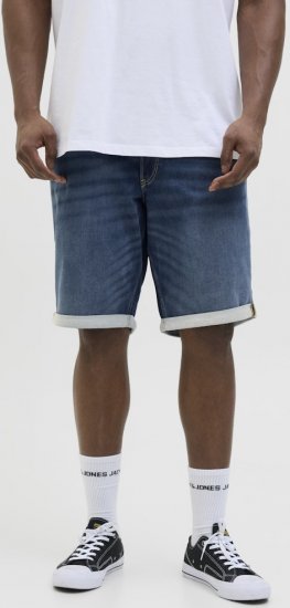 Jack & Jones Rick Con I.K. SHORTS GE 132 SN Blue Denim - Shorts - Stora shorts W40-W60