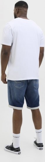 Jack & Jones Rick Con I.K. SHORTS GE 132 SN Blue Denim - Shorts - Stora shorts W40-W60