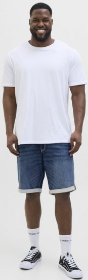 Jack & Jones Rick Con I.K. SHORTS GE 132 SN Blue Denim - Shorts - Stora shorts W40-W60