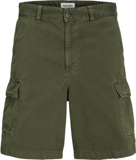 Jack & Jones Karl Avery Cargo Shorts Green - Shorts - Stora shorts W40-W60