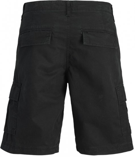 Jack & Jones Cole Mateo Cargo Shorts Black - Shorts - Stora shorts W40-W60