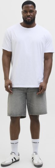 Jack & Jones Tony Original Denim Shorts Grey - Shorts - Stora shorts W40-W60