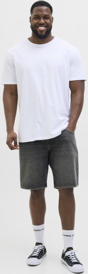 Jack & Jones Tony Original Denim Shorts Black - Shorts - Stora shorts W40-W60