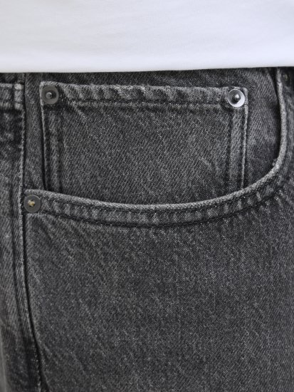 Jack & Jones Tony Original Denim Shorts Black - Shorts - Stora shorts W40-W60