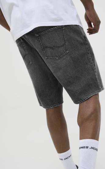 Jack & Jones Tony Original Denim Shorts Black - Shorts - Stora shorts W40-W60