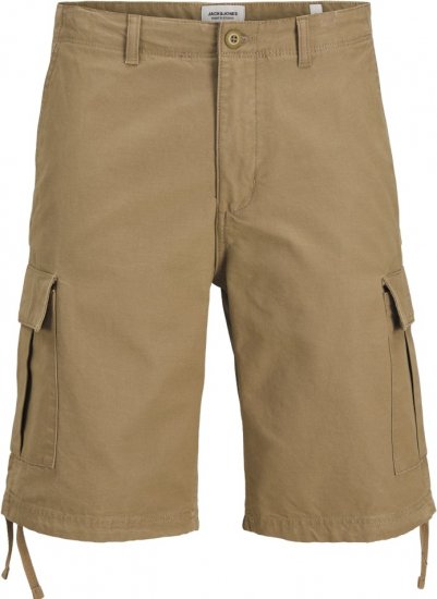 Jack & Jones Cole Barkley Cargo Shorts Brown - Shorts - Stora shorts W40-W60