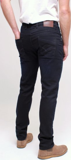 Kam Jeans Jacob Knitted Denim Reg Fit Jeans Blue-Black - Jeans & byxor - Stora Jeans och Stora Byxor