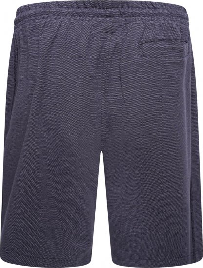 Kam Jeans 3317 Textured Interlock Shorts Indigo - Mjukisbyxor och -shorts - Mjukisbyxor & Mjukisshorts 2XL-12XL