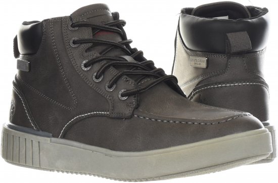 U.S. POLO ASSN. Winter Shoes Grey/Brown - Herrskor 40-52 - 