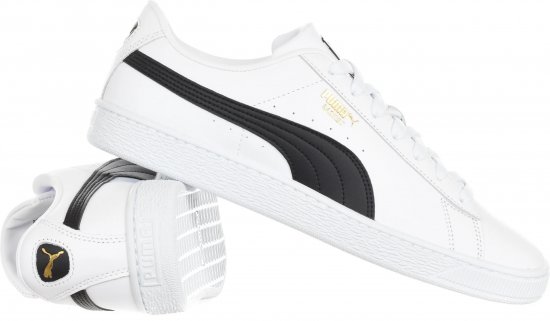 Puma Caven Sneakers White/Black - Herrskor 40-52 - 