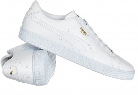 Puma Basket Classic XXI Sneakers White - Herrskor 40-52 - 