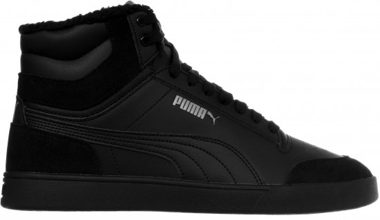 Puma Shuffle Mid Fur Shoes Black - Herrskor 40-52 - 