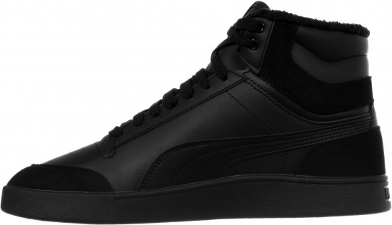 Puma Shuffle Mid Fur Shoes Black - Herrskor 40-52 - 