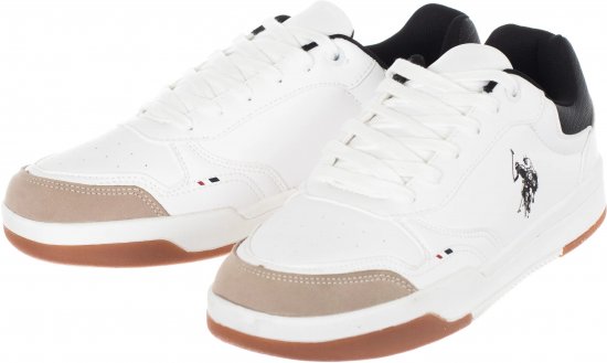 U.S. POLO ASSN. Steve - Men's Sneakers White - Herrskor 40-52 - 