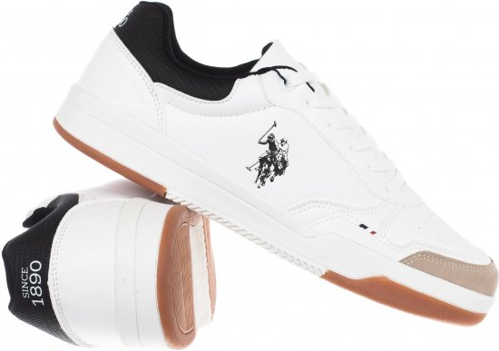 U.S. POLO ASSN. Steve - Men's Sneakers White - Herrskor 40-52 - 
