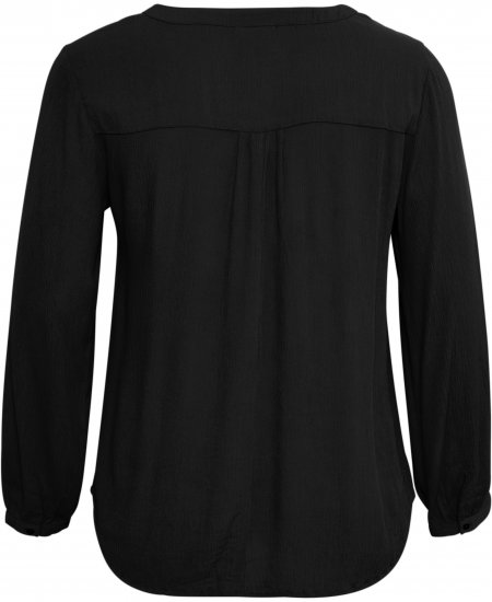 Kaffe Curve Ami Långärmad Blus Svart - T-shirts - 