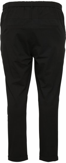 Kaffe Curve Jia Byxor med Bälte Svart - Jeans & Byxor i Stora Storlekar – Plus Size - 