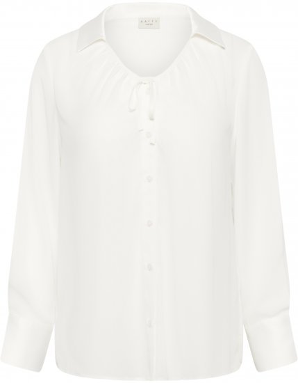 Kaffe Curve Gina Shirt White - Skjortblusar - 