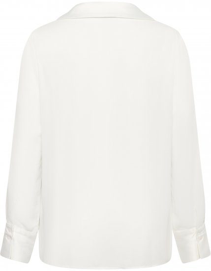 Kaffe Curve Gina Shirt White - Skjortblusar - 