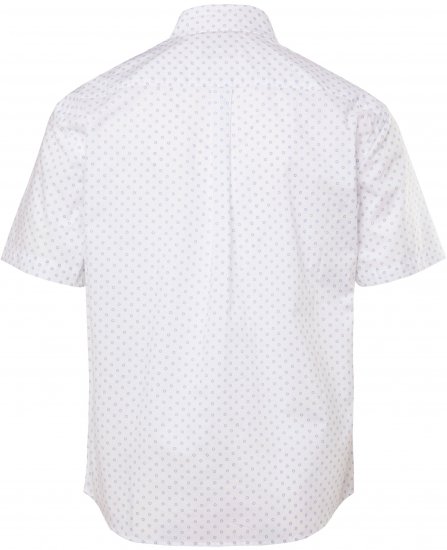 JP1880 Business Modern Fit Short Sleeve Shirt TALL Off-White - TALL skjortor - 