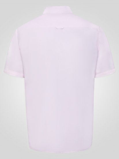 D555 James Kortärmad Oxfordskjorta TALL Rosa - TALL skjortor - 