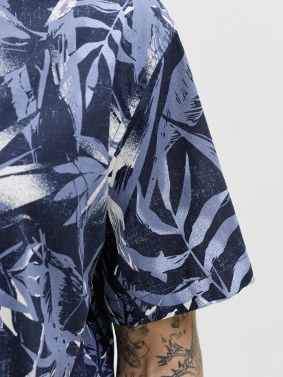 Jack & Jones Honolulu Short Sleeve Resort Shirt - Kortärmade skjortor - Kortärmade Skjortor Stora Storlekar