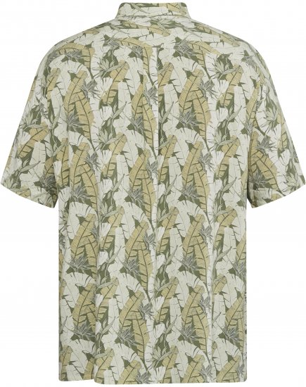 North Latitude 61310 All-Over Print Viskosskjorta Olivgrön - Skjortor - Stora skjortor - 2XL-8XL