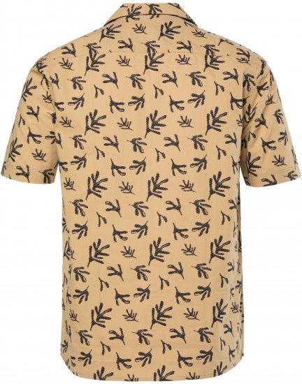 JP1880 Boxy Cuba Short Sleeve Shirt Camel - Skjortor - Stora skjortor - 2XL-8XL