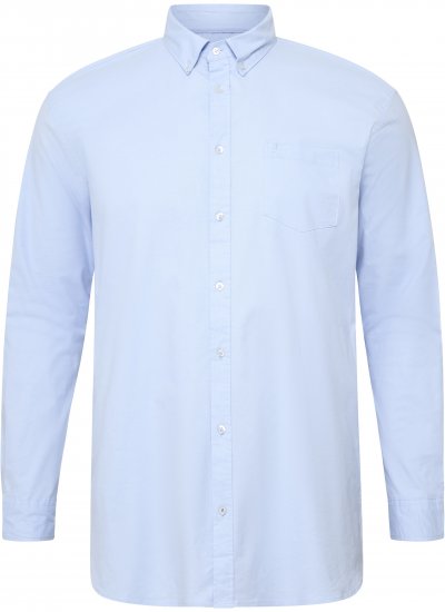 North Latitude Oxford Shirt Light Blue - Skjortor - Stora skjortor - 2XL-8XL