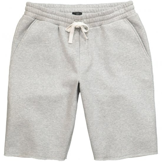 JP1880 Bermuda Sweatshorts Relaxed Fit Grey - Shorts - Stora shorts W40-W60