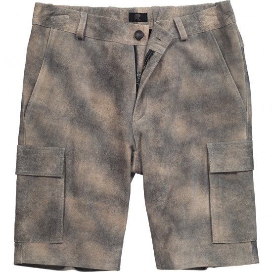 JP1880 Shorts Bermuda Traditional Cowhide Graphite Grey - Shorts - Stora shorts W40-W60