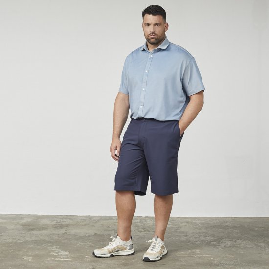 North Latitude Cool Effect Comfort Fit Shorts Blue - Shorts - Stora shorts W40-W60