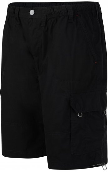 Espionage ST042 Cargo Shorts Black - Shorts - Stora shorts W40-W60