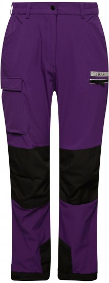Ulla Popken HYPRAR Multifunctional Durable Inset Trekking Pants Plum - Jeans & Byxor i Stora Storlekar – Plus Size - 