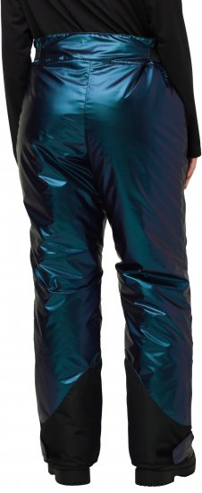 Ulla Popken Ski Pants Water-Repellent Mother-Of-Pearl Velcro Closure Snow Gaiter Blue - Jeans & Byxor i Stora Storlekar – Plus Size - 