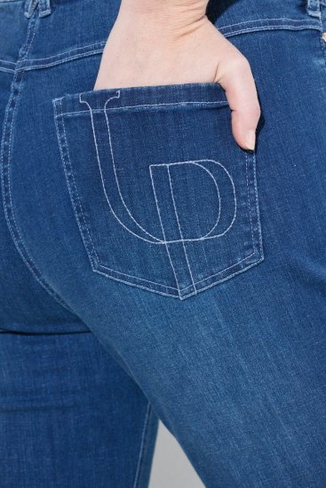 Ulla Popken Stretch Fit Bootcut Jeans Blue Denim - Jeans - Jeans för kvinnor i stora storlekar