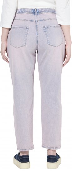 Ulla Popken Dyed Stretch Fit Boyfriend Jeans Light Light Blue Denim - Jeans & Byxor i Stora Storlekar – Plus Size - 